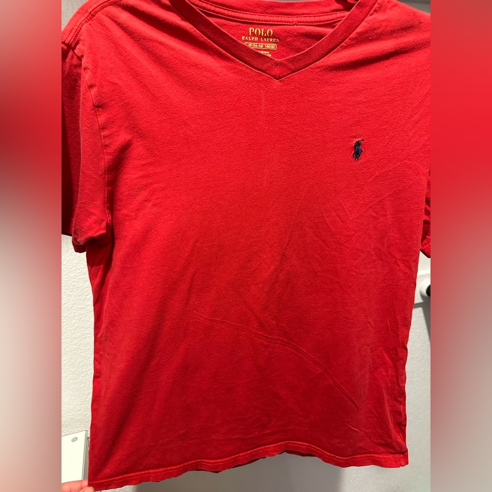 Polo by Ralph Lauren T-shirt, size large in juniors.